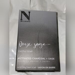 Dr. Natural Castile Bar Onyx Sage,Crafted Certified Organic Ingredients 4oz NIB